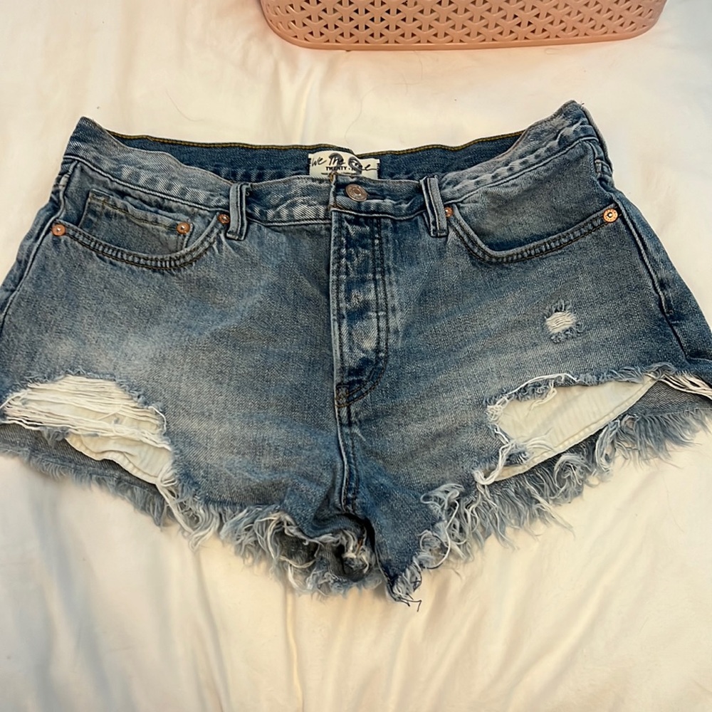 Free people shorts size 29
